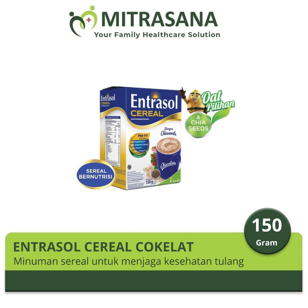 

Entrasol Cereal Chocolate 150 Gram