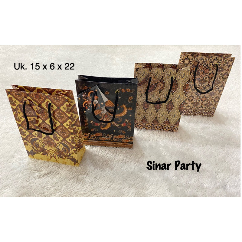 Paper Bag Motif Batik Kecil