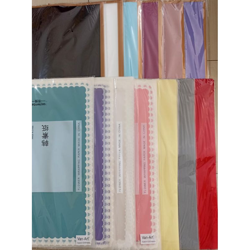

kertas bucket / kertas cello 1pcs