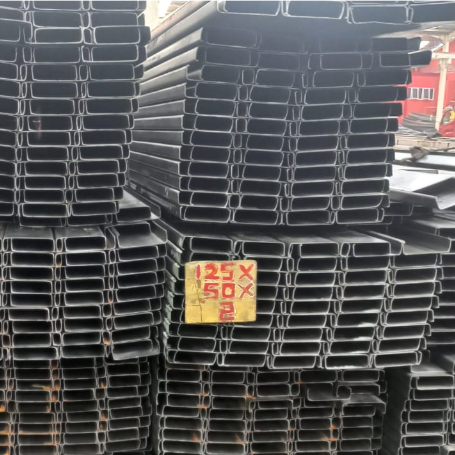 Besi CNP 125 x 50 x 2mm / 2.3mm / 3.2mm Panjang 6 Meter Kanal C Besi