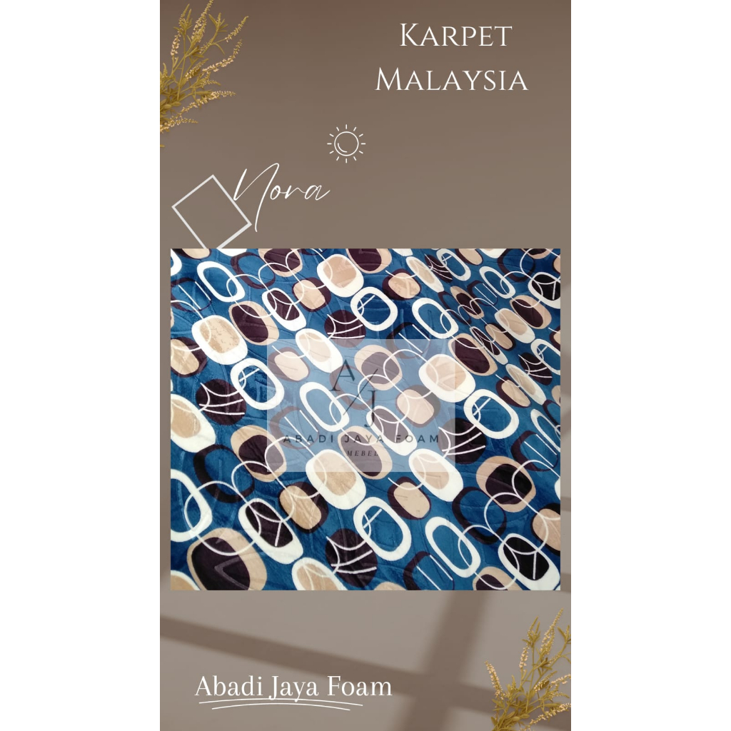 Karpet Malaysia Duta Moda Karpet Microfiber