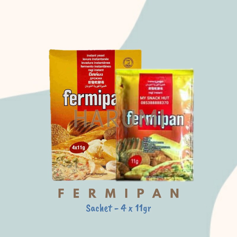 

Fermipan Ragi Kering Sachet - 11 gr