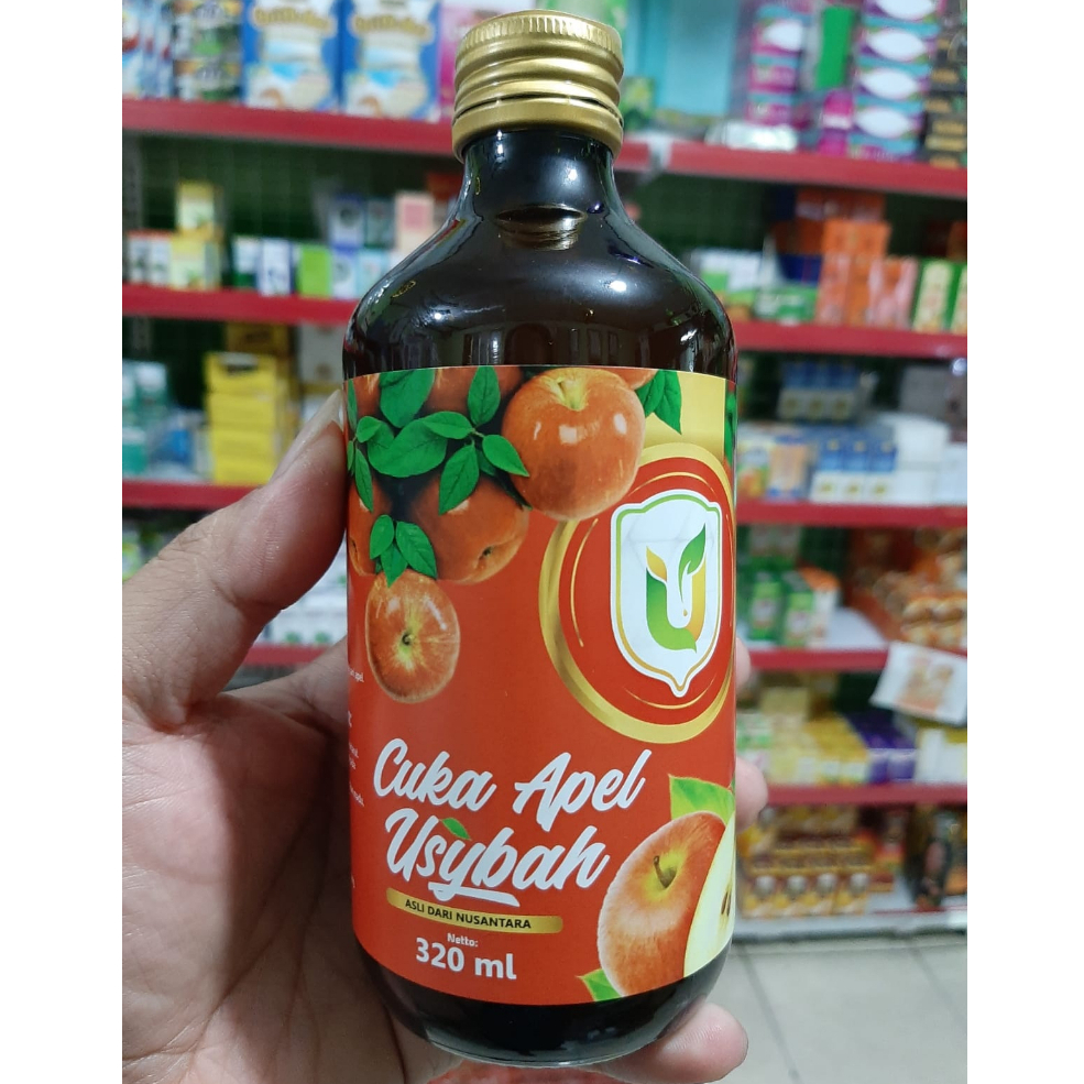 

Cuka Apel Usybah ASLI ORIGINAL ISI 320 ml