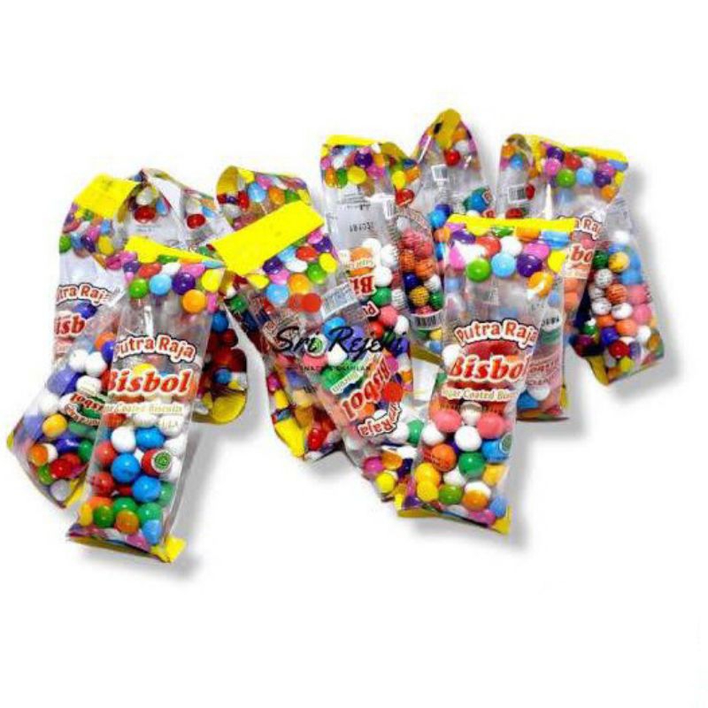 

20 PCS Bisbol Biskuit Bola Bola Warna