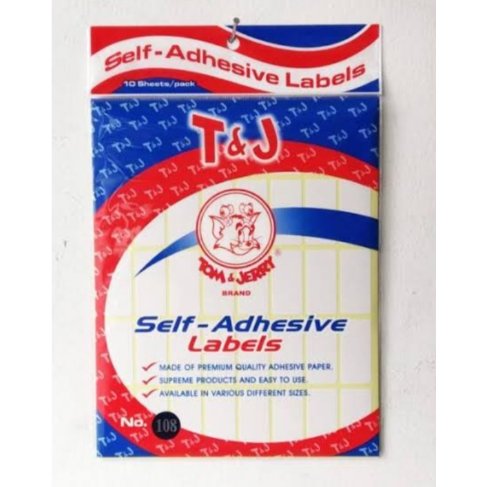 

Label TJ No 108 / Label Tom and Jerry 108