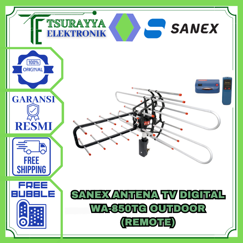 Sanex Antena TV Digital WA-850 WA-850TG WA 850 TG Outdoor (Remote)