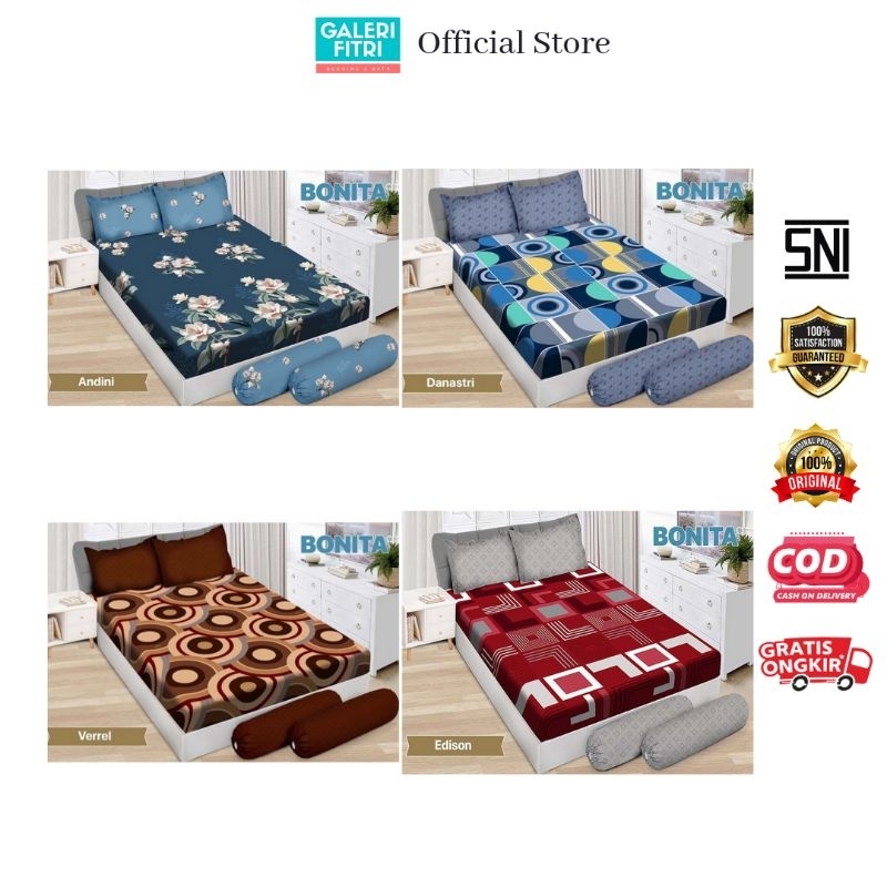 Sprei Bonita 180 - Seprai Bonita 180 - Sprei Bonita - Seprai Bonita - Sprei Kasur - Sprei Spring Bed