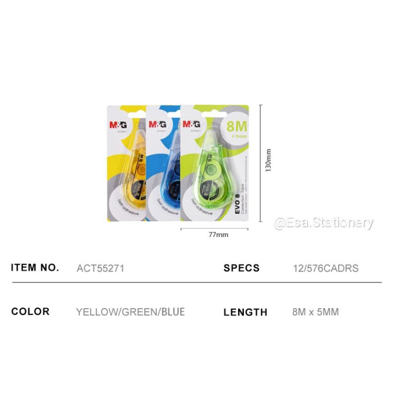 

M&G Correction Tape ACT55271 8mx5mm