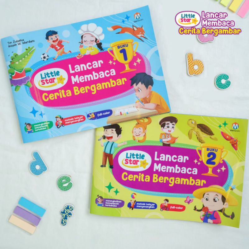 LITTLE STAR LANCAR MEMBACA CERITA BERGAMBAR(Untuk usia 4+)