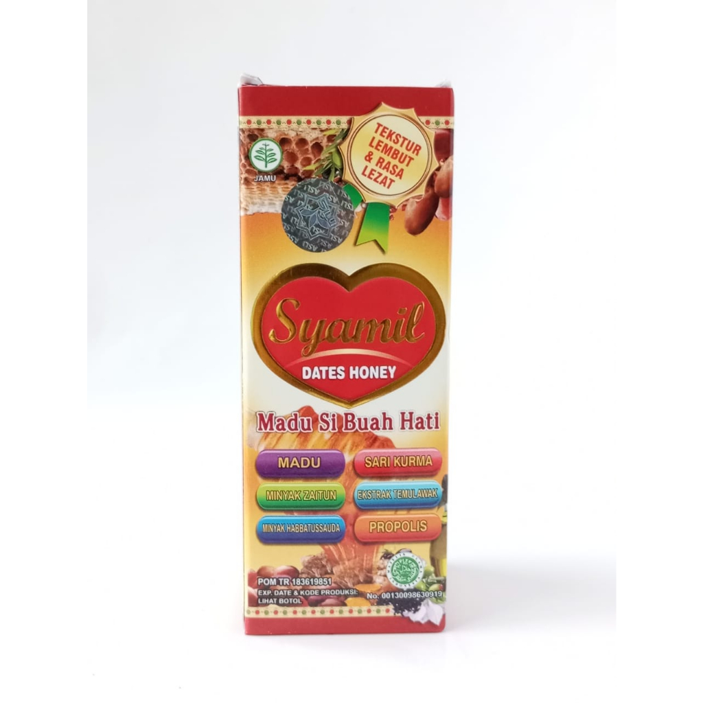 

MADU SYAMIL DATES HONEY - MADU SI BUAH HATI
