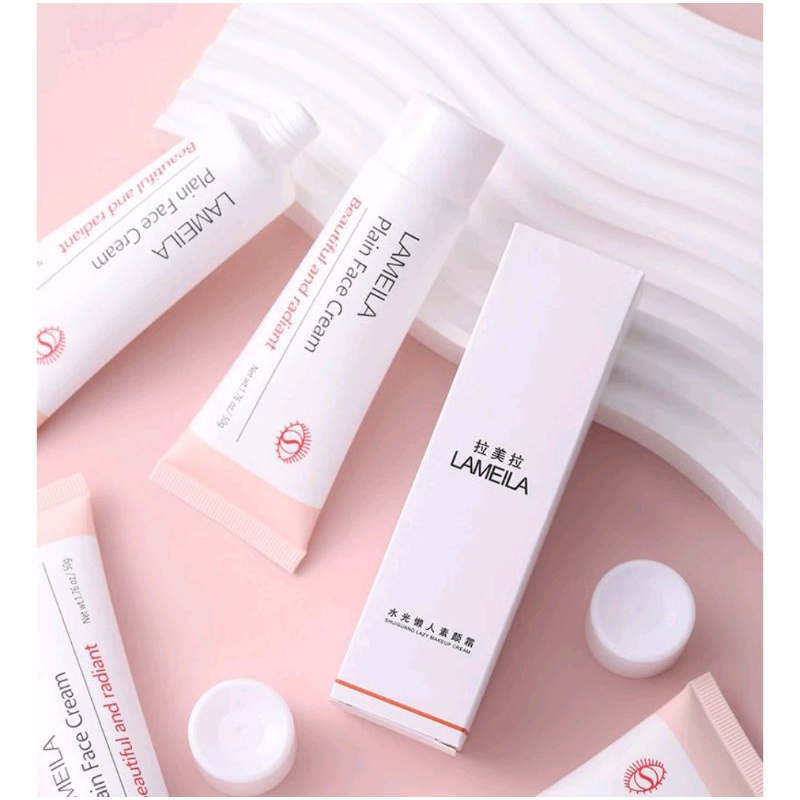 LA ME LA Face Cream Make Up Base Skin Nourishing Long Wear 50 ml