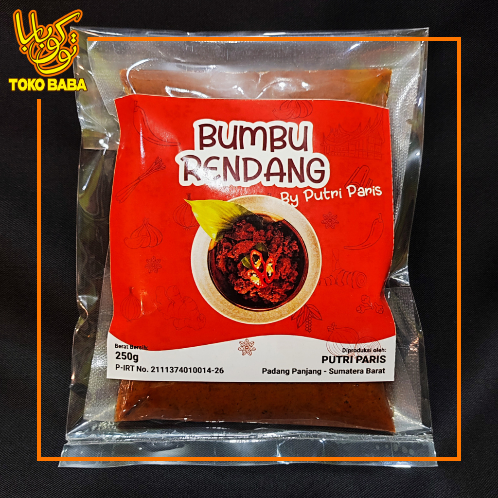 

Bumbu Rendang Instan Putri Paris - Untuk 1/2 kg Daging