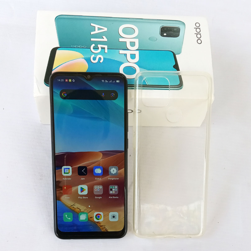 Oppo A15s Ram 6/128 Gb Mulus Normal