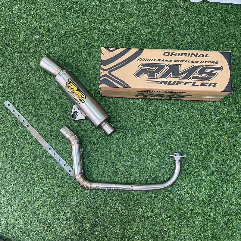 knalpot vario 125 vario 150 rms samlong inlet 38 sarangan bisa pilih