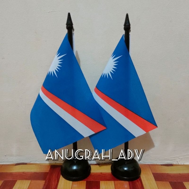 

tiang kayu bendera meja KEPULAUAN MARSHALL