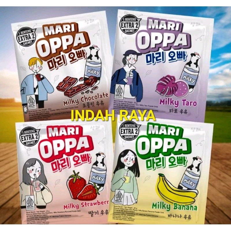 

MARI OPPA MINUMAN RASA SUSU BUAH ala KOREA