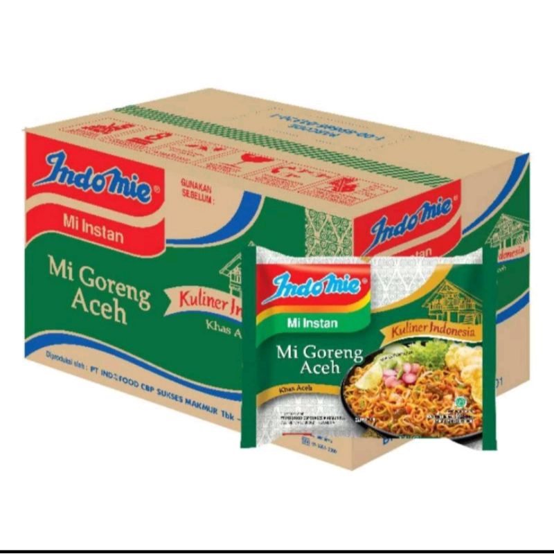 

IndomieMi Goreng Aceh1 Dus Isi 40bks exp 2024