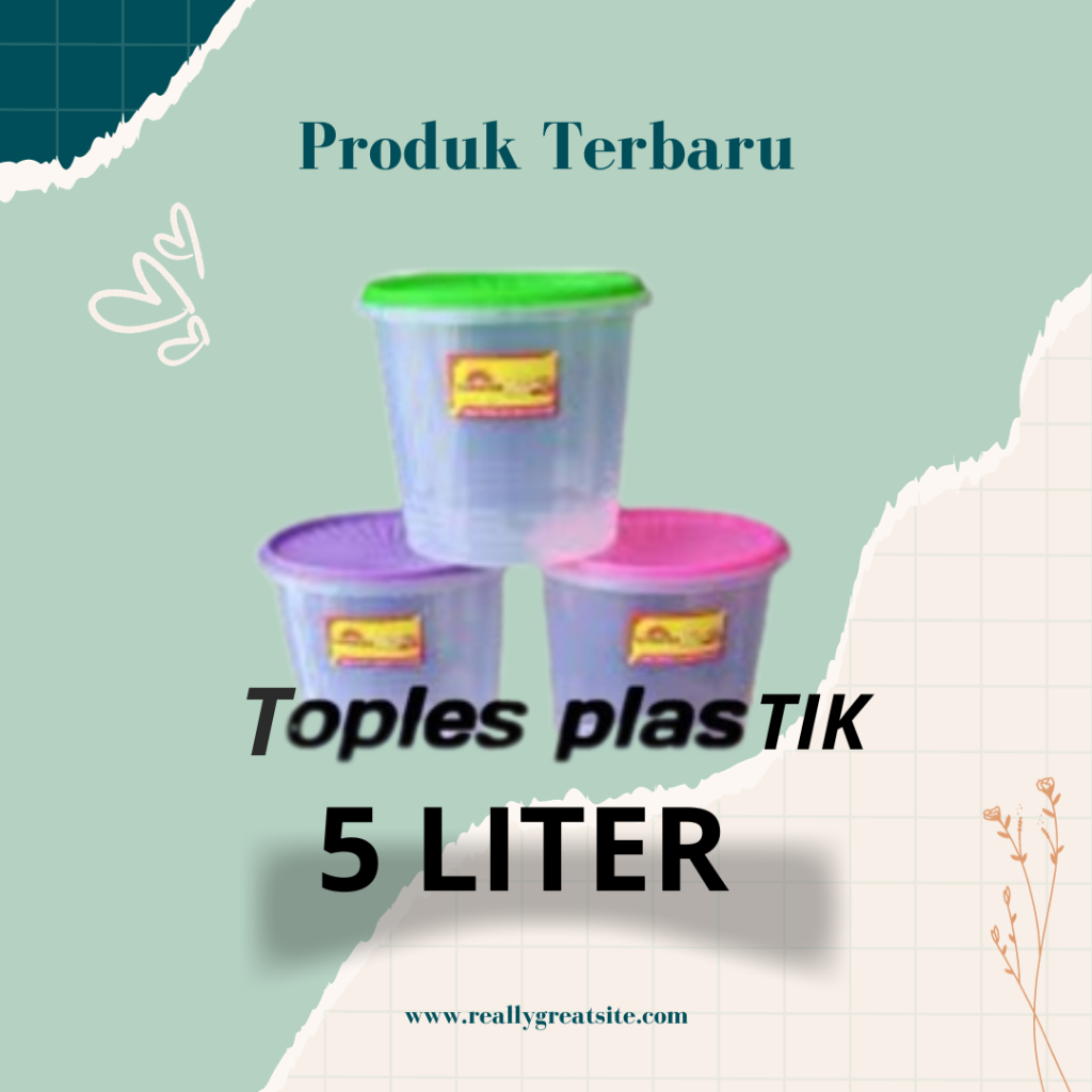 TOPLES PLASTIK 5 LITER