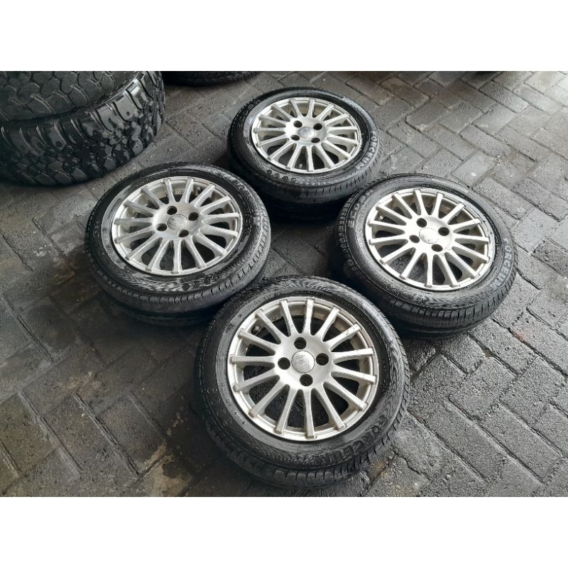 velg ban mobil bekas oem karimun ring 14 ban tubles 175 65 r14 velg mobil bekas murah