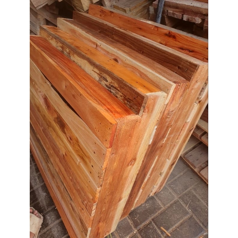KUBIBIX PALET KAYU DIVAN KASUR SINGLE BED (90X200X12CM)