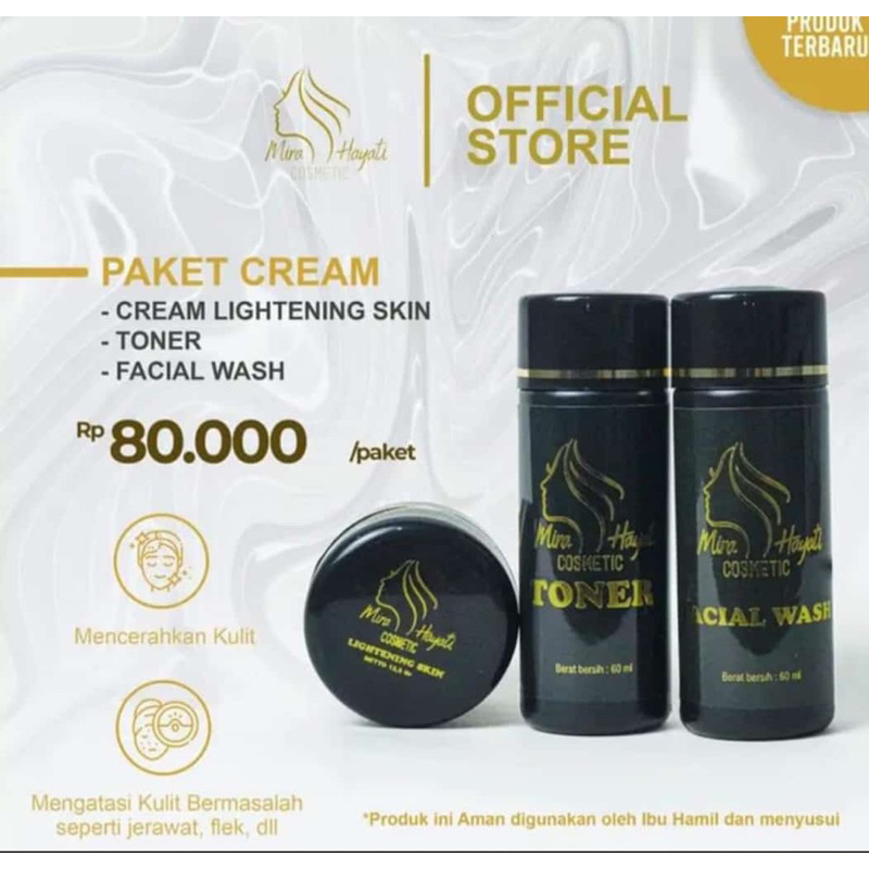skincare mira hayati
