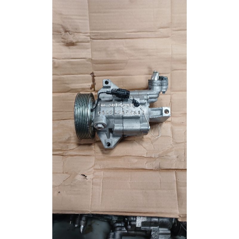 Kompresor ac compressor ac mobil nissan livina grand livina 1.5 1500cc original