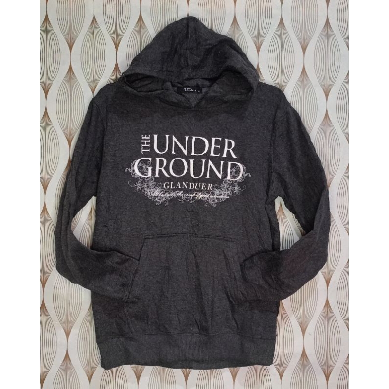 Sweater Hoodie UnderGround Sablon Brand Real Standard