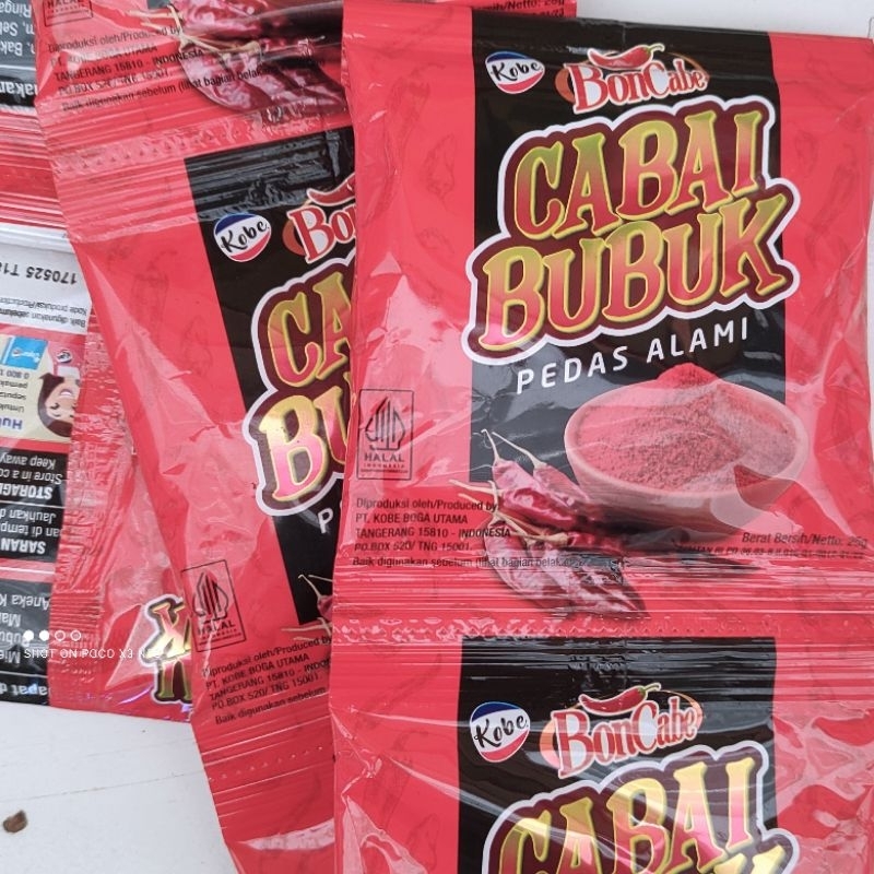 

Kobe Cabai Bubuk 25gram