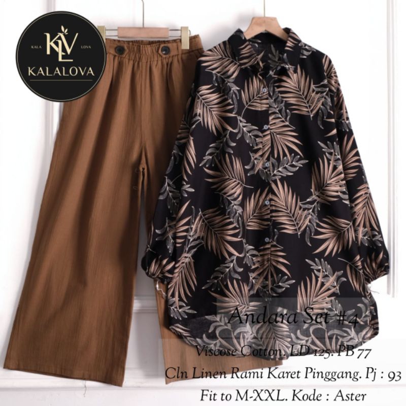 ANDARA SETELAN PREMIUM ORI BY KALALOVA