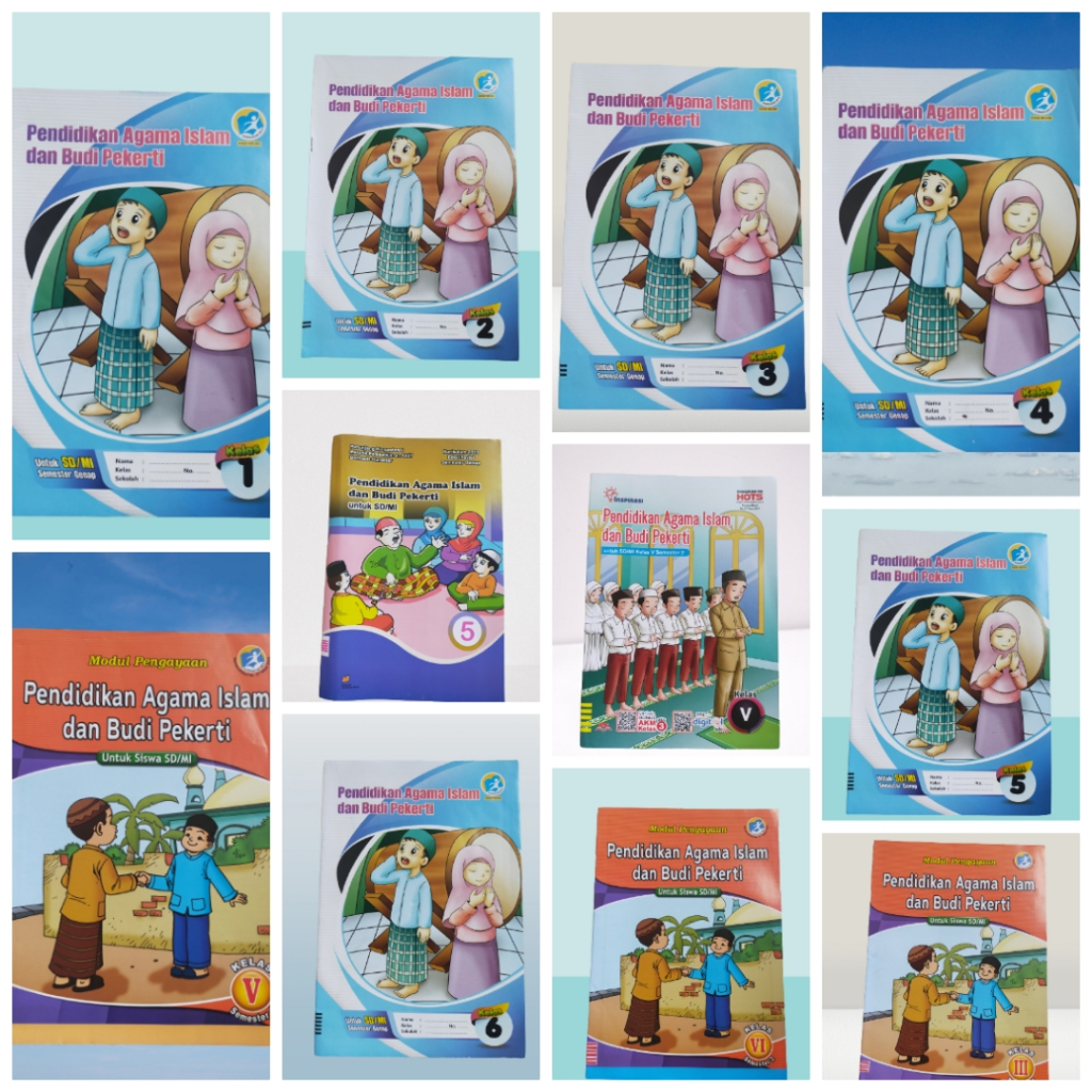 Harga satuan buku LKS agama Islam k13 untuk SD/mi kelas 1-6 semester 2 multi utama