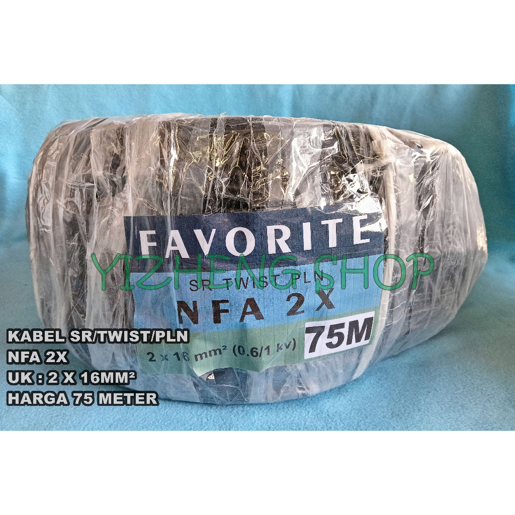 KABEL SR / TWIST / NFA 2X 2 X 16MM² 75M FAVORITE