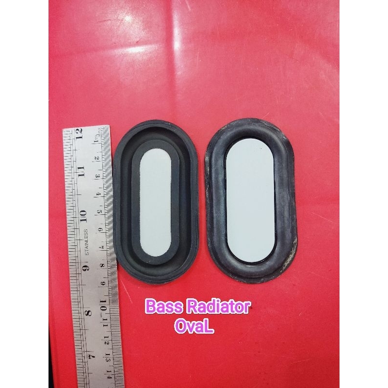Bass Radiator OvaL (Besi) Copotan