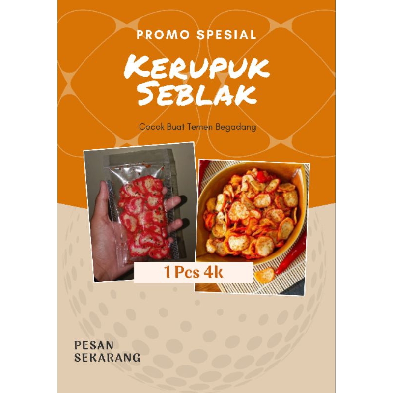 

Kerupuk Seblak MH Daun Jeruk