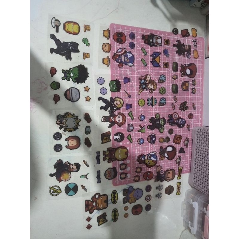 

stiker marvel