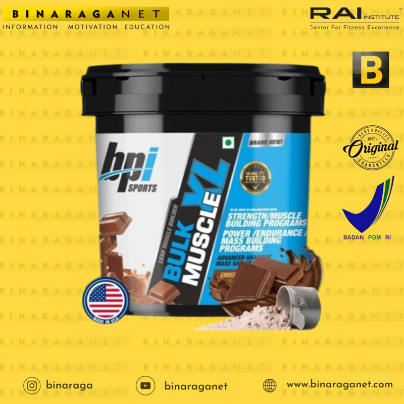 Bpi extreme bulk muscle xl weight mass gainer bpi sports— 10 lbs