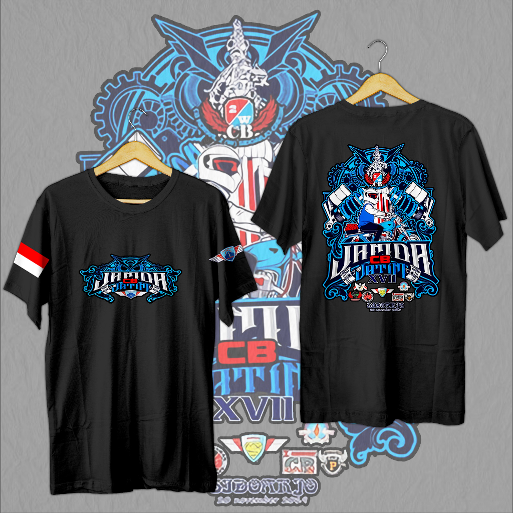 KAOS JAMDA - KAOS JAMDA JATENG TERBARU 2023 - BAJU JAMDA - KAOS CB - KAOS RACING HONDA - KAOS ACARA 