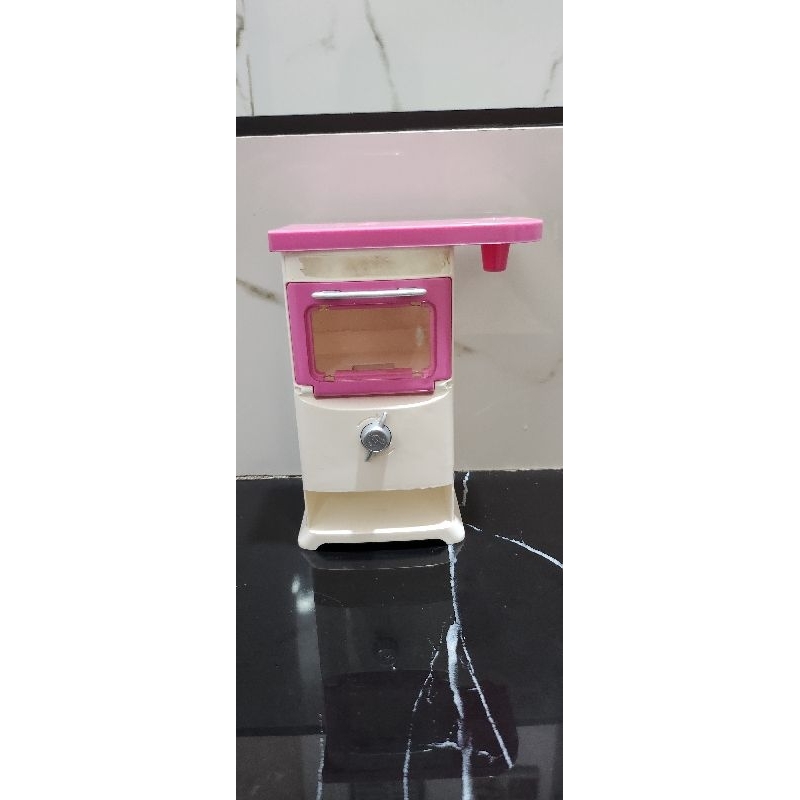 Preloved PERABOTAN RUMAH RUMAHAN BARBIE MATTEL OVEN BISA BUNYI TING