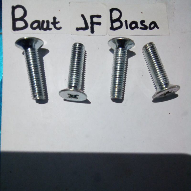 Baut Obeng JF Biasa M5 x 20