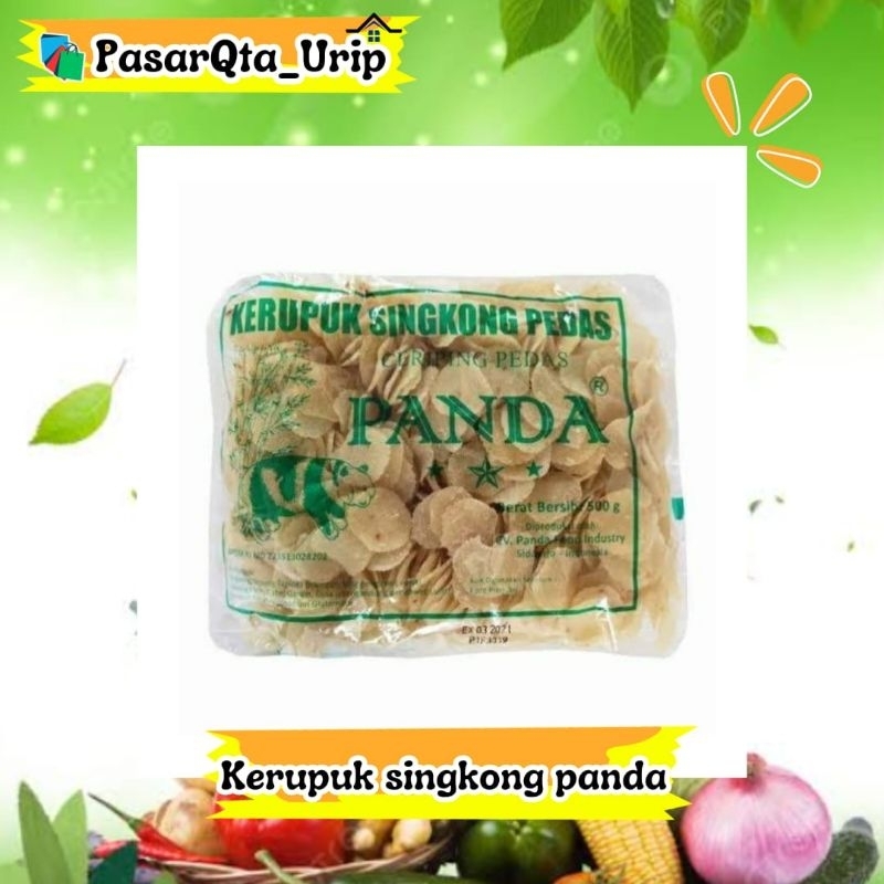 

Kerupuk singkong Panda pedas/ pasar online makassar