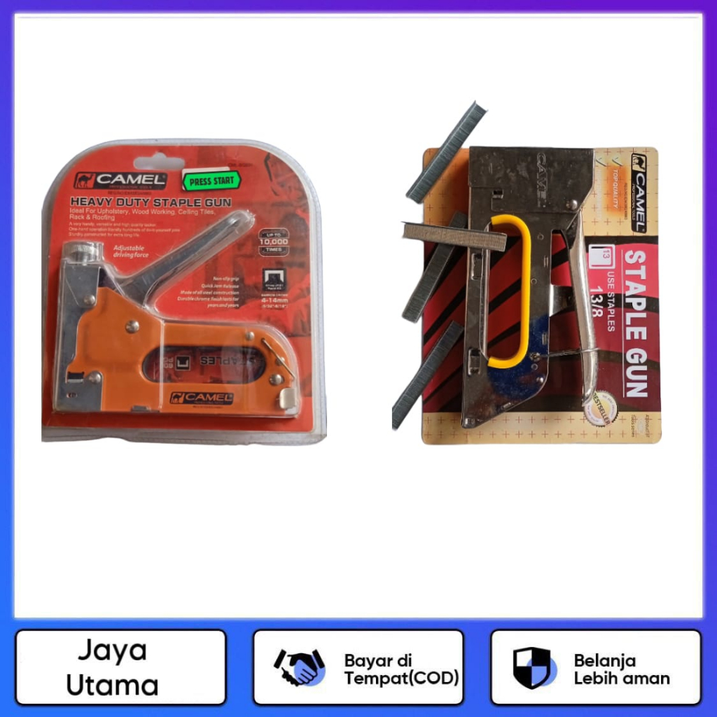 3910 Staples Camel Heavy Duty Staple gun