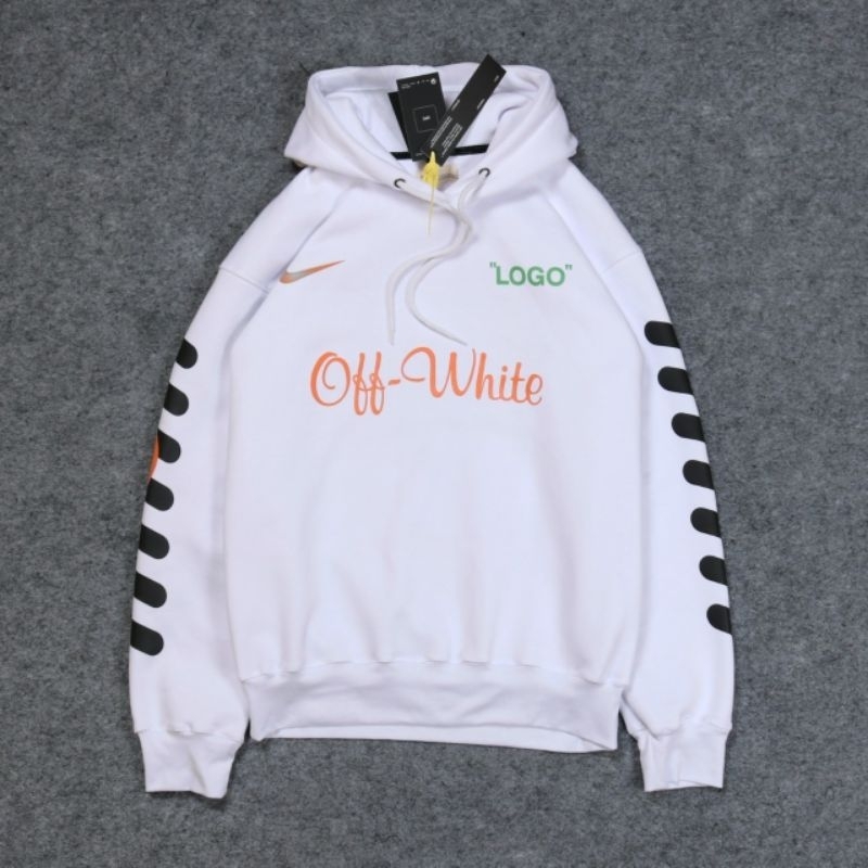 SWEATER HOODIE OFF WHITE X NIKE 33 FULLTAG&LEBEL