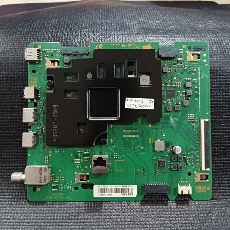 SAMSUNG UA43TU7000K SECOND - MB ORI TV LED SAMSUNG SMART TV ANDROID TV - MAINBOARD MOTHERBOARD MENBO