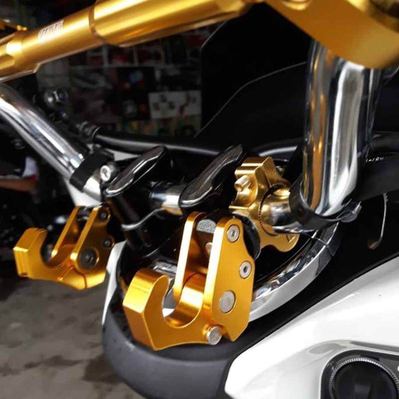 Gantungan Barang Motor PCX 150 160 Jepit Stang | Variasi Universal Model Igawa Premium