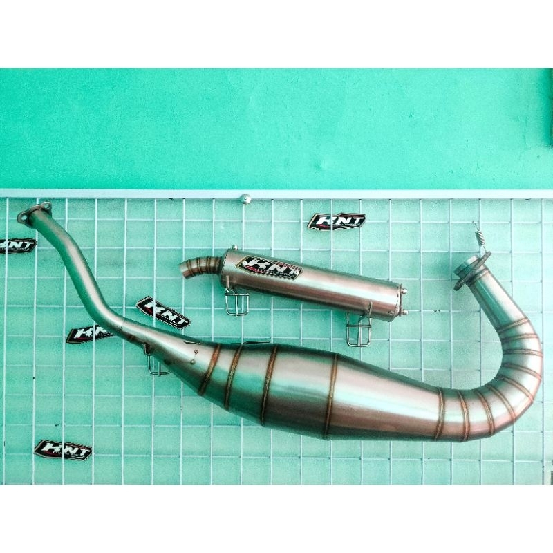 Knalpot Kawasaki Ninja RR 2tak Type Cobra Step Stinger 28