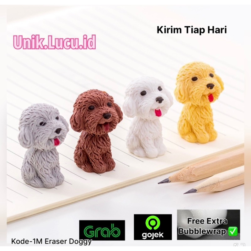 

Penghapus Pensil Model Doggy / 1M / Penghapus Unik / Penghapus Lucu