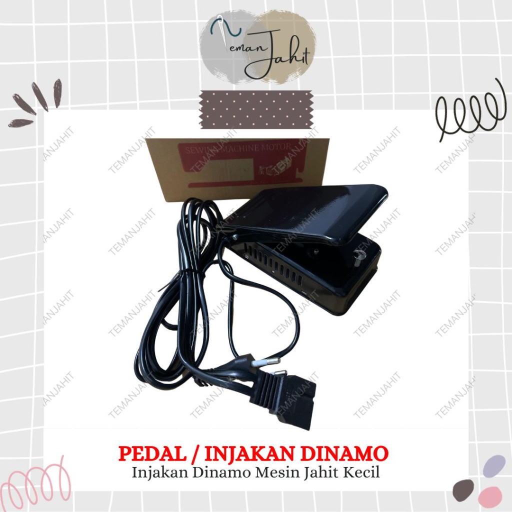 Pedal Dinamo Mesin Jahit Tradisional / Injakan Dinamo Mesin Jahit Tradisional