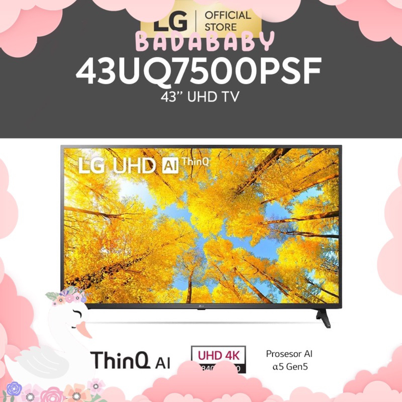 LG TV 43UQ7500PSF 43 INCH SMART TV TV PALEMBANG LG