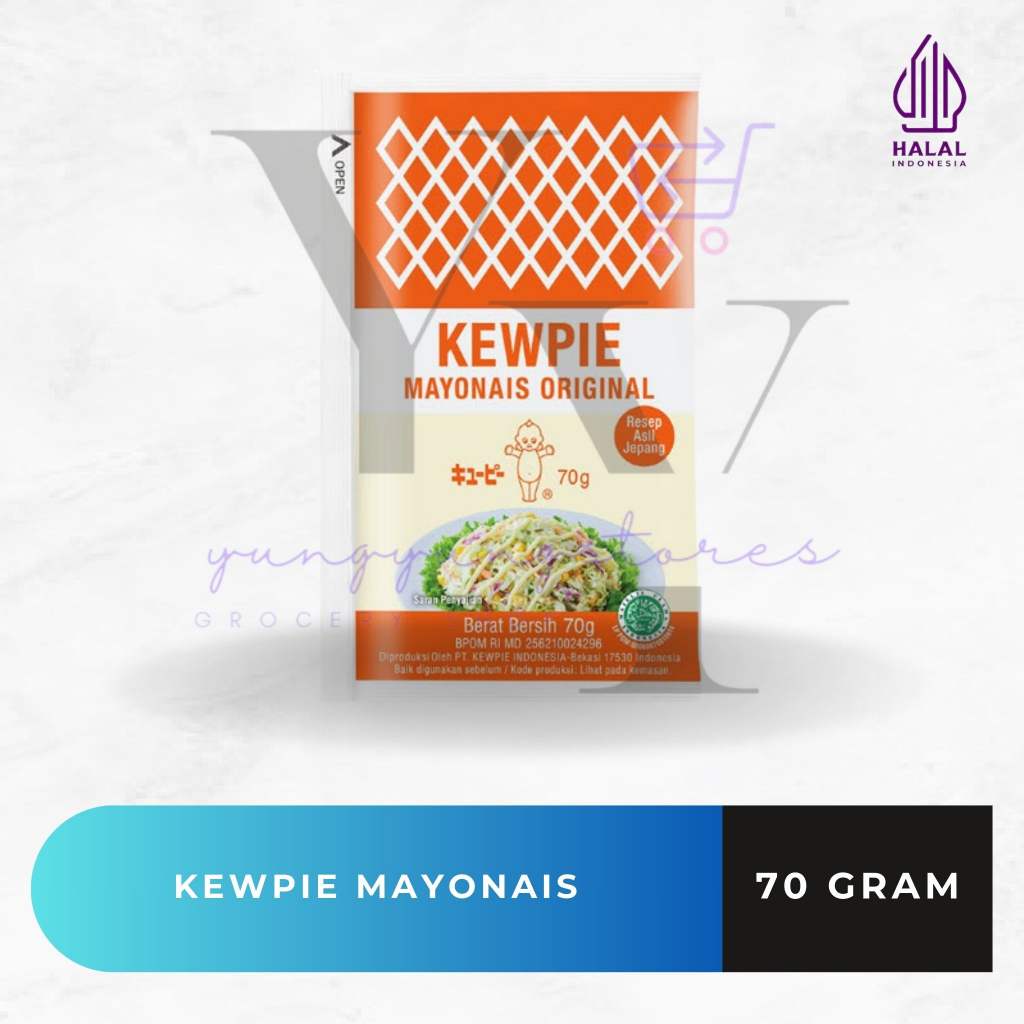 

[SACHET] Kewpie Mayonais / Mayonnaise Original 70 gram