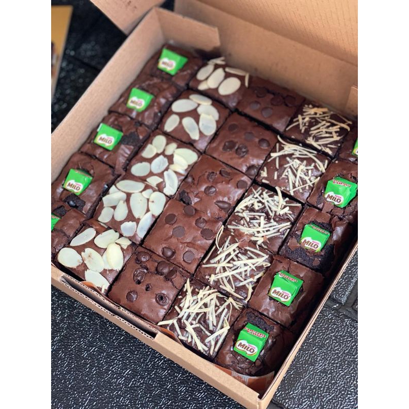 

brownies fudgy sekat