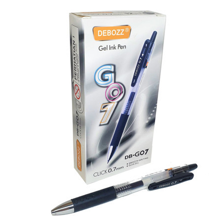 

Bolpen Gel Pen Debozz DB-G07 0.7mm per pcs